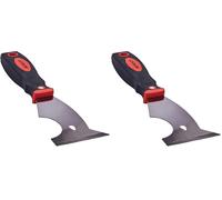 Amtech G0642 6-in-1 Scraper with Soft Grip Handle (Pack of 2)