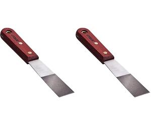 Amtech G0700 25mm (1") Heavy Duty Scraper with Wooden Handle (Pack of 2)