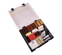 Laminate Floor & Furniture Repair Kit - Wax Worktop Chips Scratches 19pc Case - laminate floor repair kit wax worktop chips scratches furniture 19pc