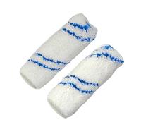 Amtech G4450 100mm (4") Roller Sleeves, 12mm Microfibre Pile Roller Sleeves, Medium Pile Paint Rollers for Semi-Smooth Paint Surfaces, 2 Pack