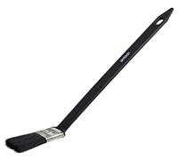 Amtech G4485 Long Reach Angled Paint Brush, 1” (25mm) Radiator Paint Brush, No Bristle Loss design with 30cm handle