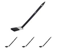Amtech G4490 Long Reach Angled Paint Brush, 1.5” (38mm) Radiator Paint Brush, No Bristle Loss design with 30cm handle (Pack of 4)