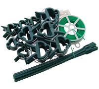 Amtech Garden Wire and Clip Set (61 Pieces)
