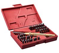 Amtech H0450 Number and Letter Stamping Set, 38-Piece
