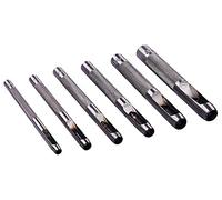 Amtech H1700 6 Piece hollow punch set