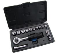 Amtech I0070 16 Piece 1/4" Drive Socket Set
