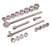 Amtech I0950 20 Piece 3/4'' Socket Set