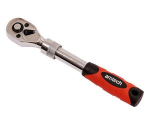 Amtech I3440 6mm (1/4") Heavy Duty Telescopic Ratchet