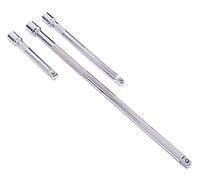 3pc 1/2" Drive Extension Bar Set - 12 6 18 10 Socket Inch Long Amtech Piece - 12 drive extension bar set 6 18 3pc 10 socket inch long amtech piece