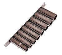 9pc 1/2'' Drive 6pt Deep Metric Sockets On Rail - 12 Socket Set 14 24mm - deep 12 socket set 9pc sockets metric 14 24mm drive