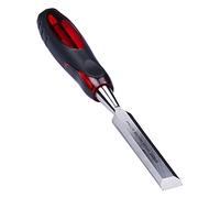 Amtech - ¾in BE Wood Chisel with Soft Grip, Hardened CR-V Blade and Bevel Edge, Ideal for Carving and General Woodwork