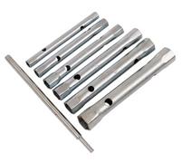 Amtech K1150 6 Piece Tubular Box Spanner Set With Tommy Bar
