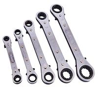 Amtech K1500 5 Piece Ring Ratchet Spanner Set