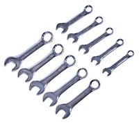 Amtech 10 Piece Stubby Combination Wrench Set