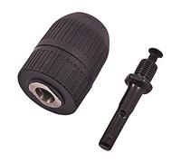 Amtech ½ Keyless Drill Chuck with SDS Adapter, 13mm 20 UNF Thread for Fast Bit Changes, Ideal for DIY and Trade Drilling Tasks