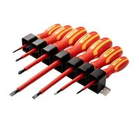 Amtech L0650 7 Piece VDE Electrical Screwdriver Set, Tested Up to 1000V, Insulated, Ergonomic