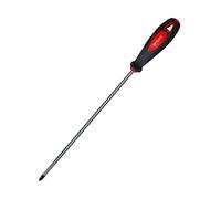 Amtech L0732 Long Reach Screwdriver, PL2, 325mm, Chrome Vanadium Steel with Magnetic Tip, Non-Slip Soft-Grip Handle