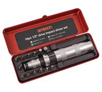 Amtech L2130 14 Piece 13mm (1/2") Drive Impact Driver Set
