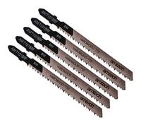 Amtech M1608 5 Piece Reverse Cut Wood Jigsaw Blade Set (Amt101Brf)