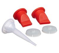 Amtech - Mortar Gun Spare Kit (5pc), Replacement Nozzles & Seals for H2175 Pointing & Grouting Set, Maintain Flow & Performance - 5pc