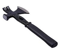 Amtech - Multi Axe Tool, 4-in-1 Axe with Hammer, Nail Puller and Pry Bar, One-Piece Steel, For DIY, Outdoor and Emergency Tasks