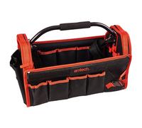 Amtech N0150 Tool Box, Clear, 23-inch - Caddy Bag Heavy Duty Carry Aluminium - tool caddy bag heavy duty carry aluminium tote base case holdall