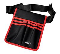 Amtech N0985 5 Pocket Lightweight Tool Pouch (with Adjustable Belt)