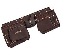 Am-Tech Leather Tool Belt N1055 Heavy-Duty 12-Pocket