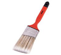 Amtech - No Bristle Loss Angled Brush, soft comfort handle, precision cutting-in along ceilings, corners, skirting & door frames, smooth finish with emulsion, varnish & oils, 50mm (2")