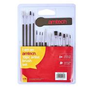 Amtech Orted Artist Brushes 15Pk One Colour (One Size)