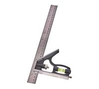 12'' Combination Square Stainless Steel Spirit Level Measuring Tool Amtech P3398