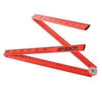 Amtech P5185 100cm Folding Plastic Rule