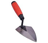 Amtech - Pointing Trowel, 150mm Hardened Steel Blade with Soft Grip Handle, for Brickwork, Mortar Joints and Repairs