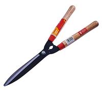 Amtech Pro Garden Shears with Wooden Handle, Carbon Steel Blades, for Hedges, Shrubs and General Garden Maintenance.