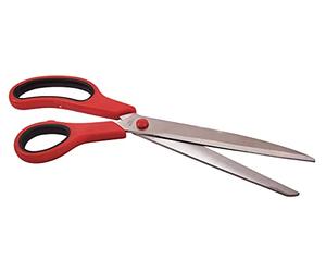 Amtech - Pro Wallpaper Scissors, Long Stainless Blades with Soft-Grip Handles, for Wallpaper, Fabric and Craft, 280 mm / 11 in