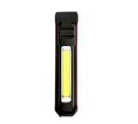 Amtech - Rechargeable 5W COB Folding Torch, Dual Light Modes, 400 Lumen Side Lamp, Magnetic & Hook Fixing, Dimmable Brightness Control, USB-C Charging - for DIY, Workshop & Emergency Tasks