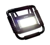 Amtech - Rechargeable COB Worklight for The Home, Garage, Workspace, and More, Home DIY, Bright White LED Light with 4 Lighting Modes, 360 Rotation, Lightweight and Foldable, Waterproof (20W)