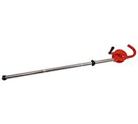 Amtech Rotary Barrel Pump (127 cm) with 100 cm Suction Pipe, 27 L/min Flow Rate for Fuel & Lubricating Oil Transfer in Workshop or Agricultural Use