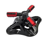 Amtech - Rotating Garden Sprinkler with 3 Settings for Personalised Water Coverage, Quick Set Up, Easy to Use, Includes Two Connectors for Linking Sprinklers and Accessories