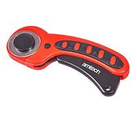 Am-Tech Rotary Cutter S0312 Safety Lock Ergonomic Handle for Hobby & Craft