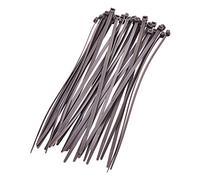 Amtech S0689S Cable Tie, 4.8 x 250 mm, Silver, Set of 30