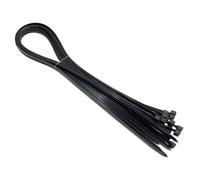 Amtech S0814 15 Tie Wraps (100cm x 8.7mm) - Black