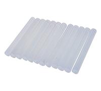 Amtech S1870 Set of Clear Glue Gun Sticks for Hot Melt Crafting, Decorating and Bonding, 12 Pieces, 11mm x 100mm