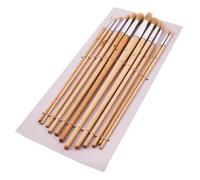Amtech S4146 12 Piece Round Tip Art Brush Set