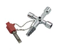 Amtech S4602 Universal Utility Key, Radiator Key, Tap Key, Unlocks Electric, Gas and Water Meter Boxes