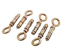 Amtech S5965 6 Piece 8mm closed hook bolts