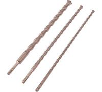 Amtech - SDS Masonry Drill Set, Carbide-Tipped for Fast Drilling in Brick & C