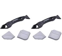 Amtech - Sealant Remover and Smoothing Tools for Removing and Applying Sealant, Scratch-Resistant for Neat and Damage-Free Finish, Versatile Home DIY (Pack of 2)