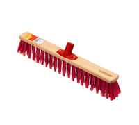 Amtech - Stiff Broom Head for Sweeping Dirt and Debris from Indoor and Outdoor Surfaces, Durable and Long Lasting, Easily Attached to Handles with Universal Screw Thread (500mm)