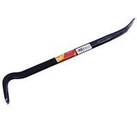 Amtech Strong Arm Wrecking Bar, Thick Lever Arm for Heavy-Duty Pry Tasks, Drop-Forged Steel with Dual Ends, Site-Ready Demolition, 24"